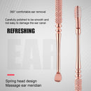 2PCS SPIRAL STAINLESS STEEL EAR WAX REMOVER