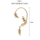 NEW TREND KOREAN LEAF EARRING (1 PIECE)
