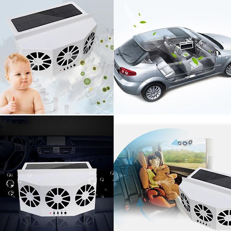 AUTO SOLAR VENTILATING FAN FOR CAR