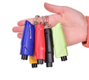 SAFETY GLASS BREAKER KEYCHAIN