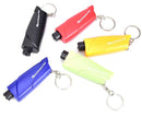 SAFETY GLASS BREAKER KEYCHAIN