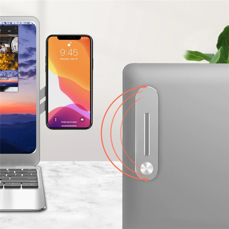 LAPTOP SIDE MOUNT PHONE HOLDER