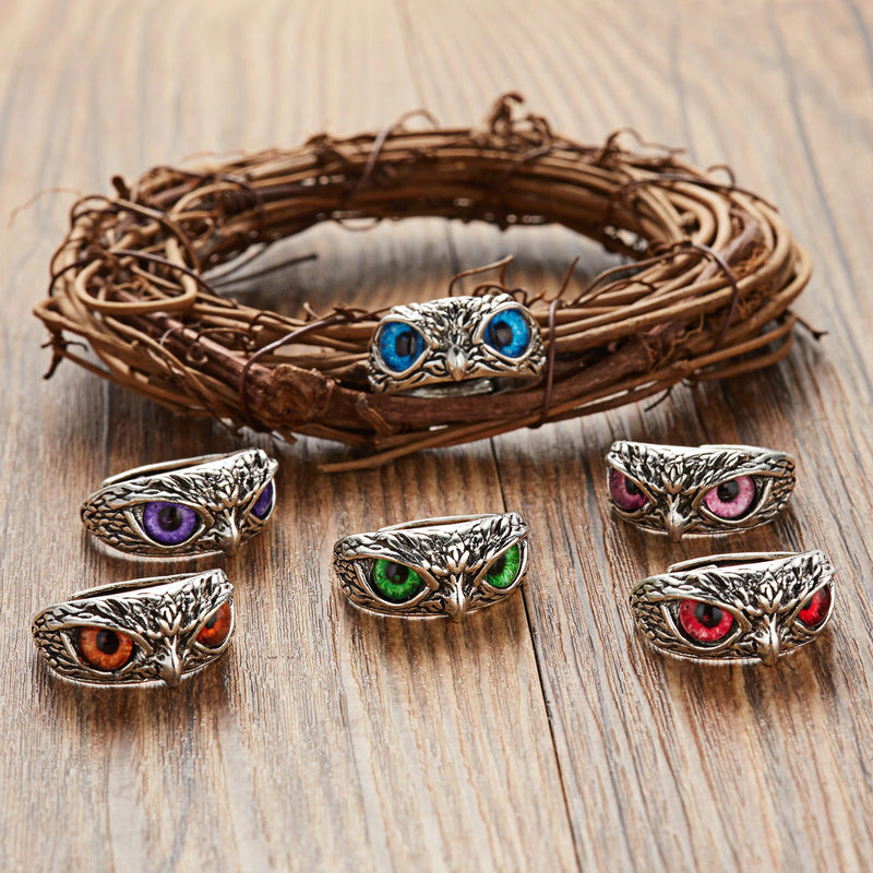 VINTAGE OWL RING
