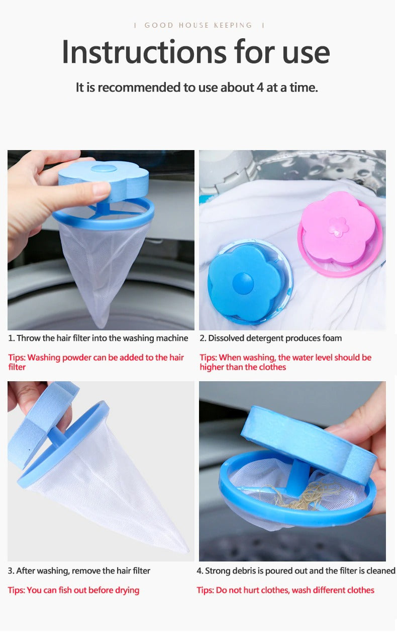WASHING MACHINE CLEANING BAG