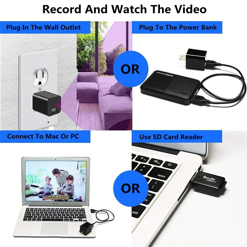 MINI CAMERA IN CHARGER