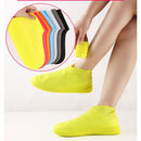 2PCS WATERPROOF REUSABLE SILICONE SHOE COVER
