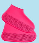 2PCS WATERPROOF REUSABLE SILICONE SHOE COVER