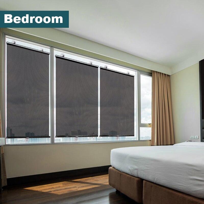 SUCTION CUP SUN SHADING ROLLER BLINDS