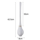 WALL MOUNTED SOFT SILICONE TOILET BRUSH