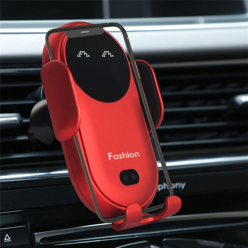 ROTATING INTELLIGENT CAR WIRELESS PHONE CHARGER