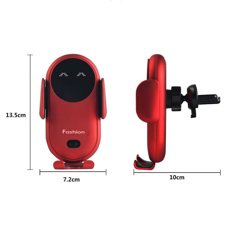 ROTATING INTELLIGENT CAR WIRELESS PHONE CHARGER