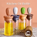 GLASS OIL SAUCE BOTTLE DISPENSER