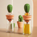 GLASS OIL SAUCE BOTTLE DISPENSER