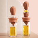 GLASS OIL SAUCE BOTTLE DISPENSER