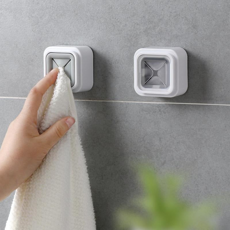 2PCS KITCHEN BATHROOM TOWEL/WASHING CLOTH HANGERS