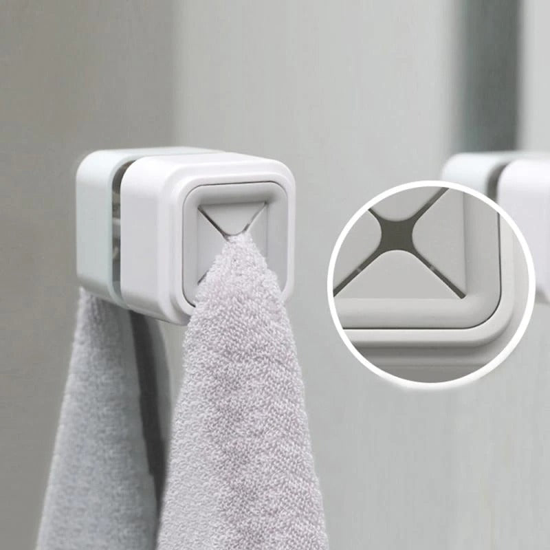 2PCS KITCHEN BATHROOM TOWEL/WASHING CLOTH HANGERS