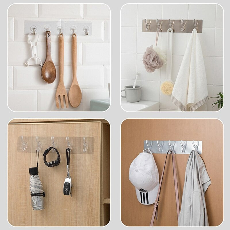 TRANSPARENT WALL HOOKS