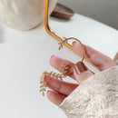 NEW TREND KOREAN LEAF EARRING (1 PIECE)